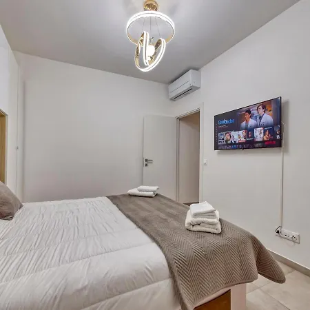 City Vibes, Free Parking & Air Conditioning شقة نيس